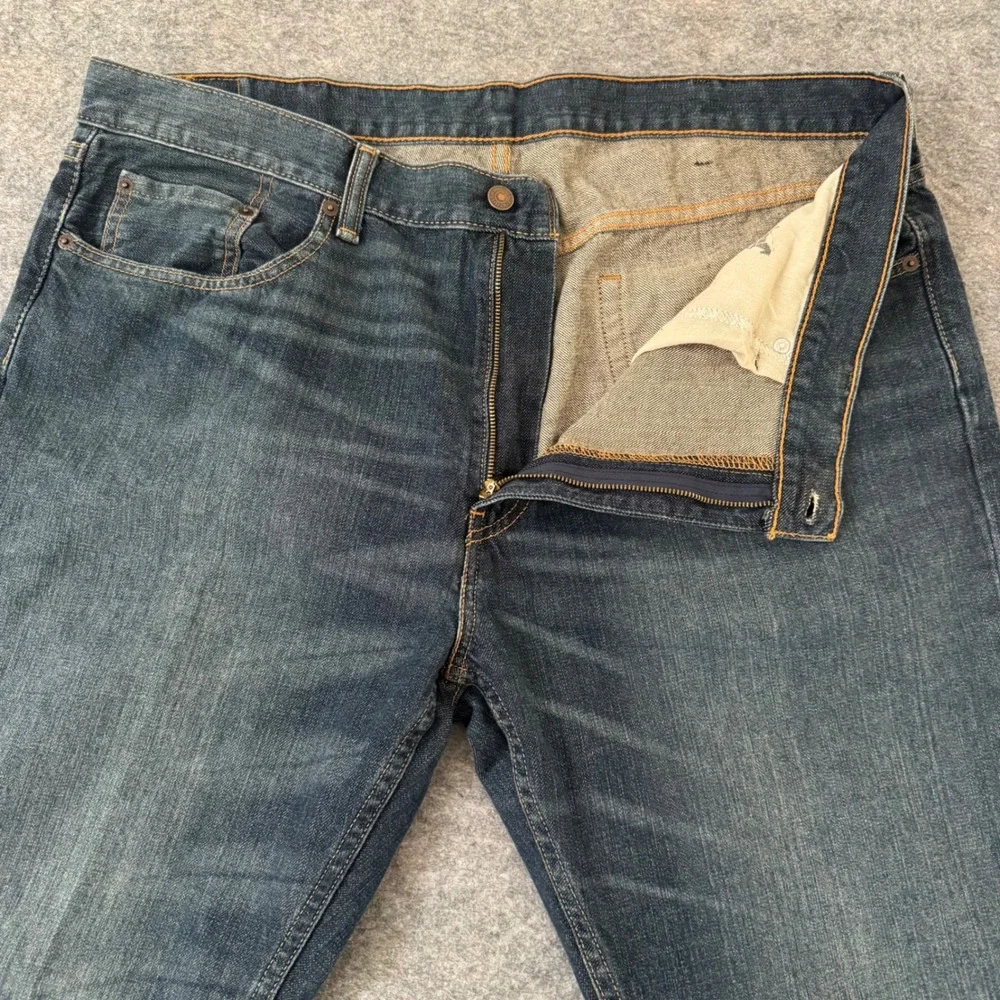 Levi's 559 40x30 Blue Medium Wash Relaxed Fit Straight Leg Men's Denim Jeans